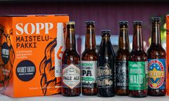 SOPP-maistelupakki sisältää kuuden pienpanimon olutmaistiaiset. Kuva: Matti Sivonen.