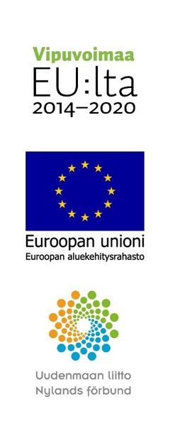 KETO-hankkeen rahoittajat: Vipuvoimaan EU:lta 2014–2020, Euroopan aluekehitysrahasto, Uudenmaan liitto.