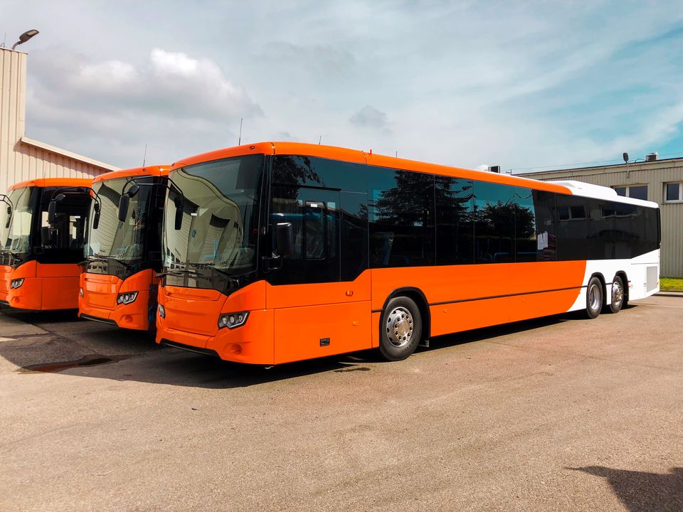 Uusi runkolinja 510 muuttuu oranssivalkoiseksi syyskuun loppuun