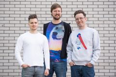 Sniffie Softwaren perustajat Niko Naakka, Tuomas Uutela ja Tomi Grönfors.