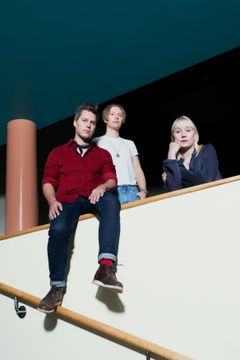 Between us: Karoliina Hellberg, Tero Kuitunen and Raimo Saarinen. Photo: Sofia Okkonen