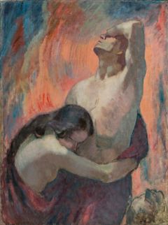 Magnus Enckell (1870–1925),
Kiirastuli
Skärselden
Purgatory,
1923,
oil on canvas,
Didrichsen Art Museum
Photo: Didrichsenin taidemuseo / Jussi Pakkala