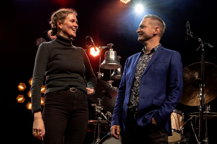 Kaisa Mäensivu ja Jukka Eskola, kuva Minna Hatinen