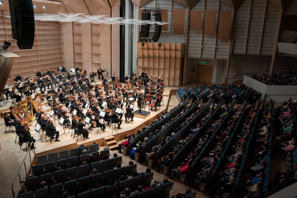 Tampere Filharmonia Tampere-talon Isossa salissa
