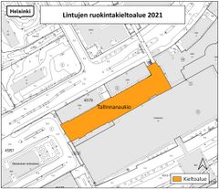 Lintujen ruokintakieltoalue: Tallinnanaukio
