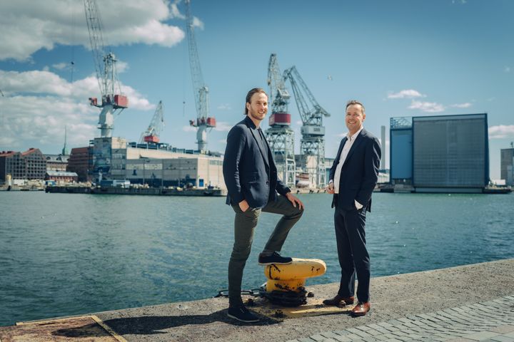 EAB Private Equity, part of Evli Group, is making a significant equity investment in rapidly growing Elcoline. Investment will accelerate the company's growth to a size of over EUR 200 million. In the photo, Jere Räisänen (left), founder and chairman of the board of Elcoline, which provides industrial service and maintenance services, and Leif Backman, CEO of Elcoline Group. Photo: Elcoline.