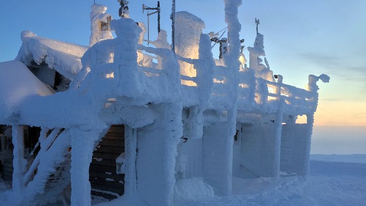 Pallaksen tutkimusasema Sammaltunturilla, kuva Oulun yliopisto