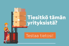 Testaa tietosi yrityksistä Yritykset Suomen rakentajina -sivustolla.