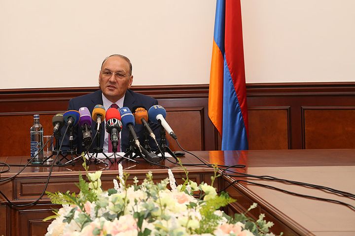 Gagik Khachatryan. Photo credits: State Revenue Committee of the Republic of Armenia, Official Archive, 2015.