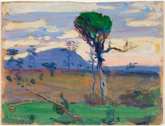 Akseli Gallen-Kallela: Mt. Donia Sabuk (1909). Finnish National Gallery / Ateneum Art Museum. Photo: Finnish National Gallery / Jenni Nurminen.