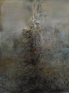 Zao Wou-Ki: Painting (1959). Finnish National Gallery / Ateneum Art Museum. Photo: Finnish National Gallery / Hannu Aaltonen.