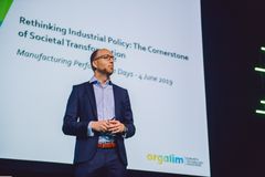 Malte Lohan, the Director General of Orgalim, calls for a united Europe in the global struggle for technology supremacy. Photo: Akifoto, DIMECC Ltd