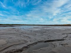 Sotkamo Silver Oy:n rikastushiekka-allas Sotkamon hopeakaivoksella. (kuva Joni Kivipelto)