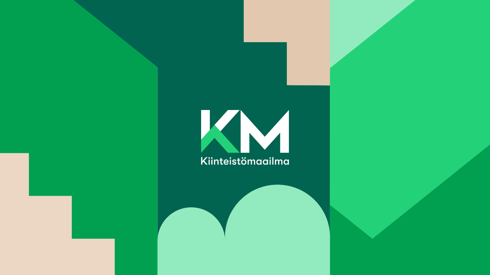 Kiinteistomaailma-pattern-logolla