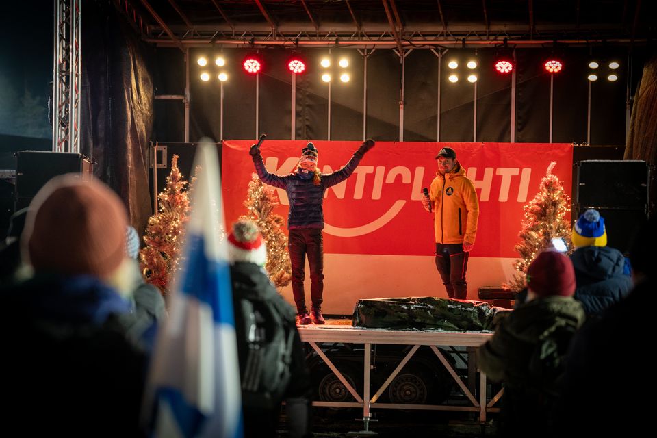 Suvi Minkkinen esiintymislava Lauri Kontkanen