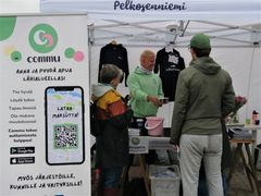 Yhteistyö Commun kanssa kiinnosti kaikenikäisiä kuntalaisia Pelkosenniemellä.