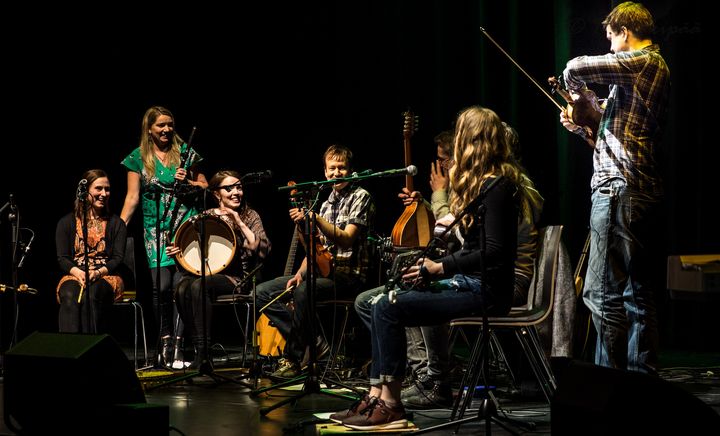 Kangasala Irish Festival järjestettiin ensimmäistä kertaa keväällä 2018. Kuva: Harri Mäkipää.