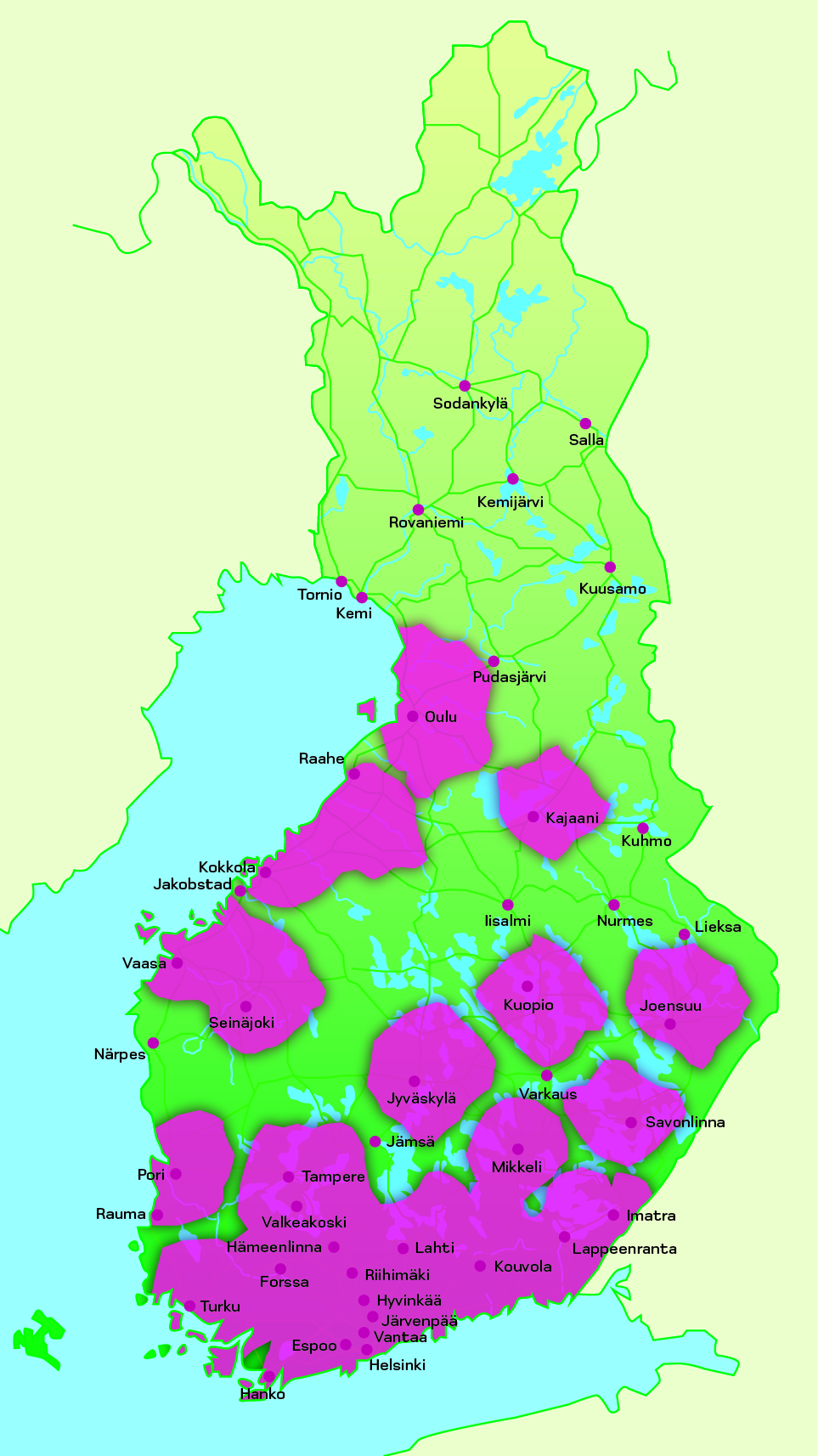 Top 44+ imagen tv antennin suuntaus kartta