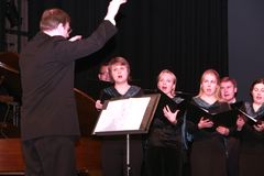 Helsingin filharmoninen kuoro johtajanaan Hannu Norjanen, kuva: Johanna Viljakainen