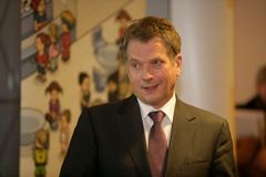 Eduskunnan puhemies Sauli Niinistö piti chattailua Habbossa yllättävän sosiaalisena kokemuksena.
Kuva: Jakke Nikkarinen/STT Info Kuva. Kuvat ovat vapaasti käytettävissä. Kuvia julkaistaessa pyydäm