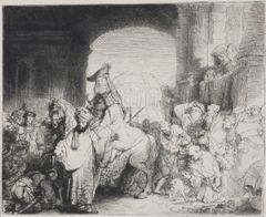 KUVA: Mordokain riemusaatto, n. 1641/Mordokais triumf, Ca 1641/The triumph of Mordechai, Ca 1641. © The State Hermitage Museum, St. Petersburg/Vladimir Terebenin