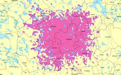 DNA:n Hausjärven lähetin (Ryttylä, Ekokem) on testikäytössä 8. joulukuuta klo 10-20, ja varsinaiset lähetykset alkavat 19. joulukuuta klo 10.
