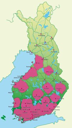 DNA:n antenni-tv-verkko kattaa valmistuessaan noin 85 % Suomen talouksista