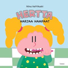 Hertta harjaa hampaat