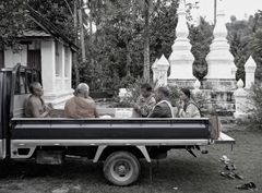Jouni Kaipia: Pickup-seremonia, Luang Prabang, Laos 2005.