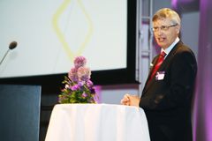 Sitran ohjelmajohtaja Hannu Hanhijärvi avasi Suomen terveydenhuollon uusi tuleminen- vaikuttajatapaamisen Finlandiatalossa 2.10. Kuva: Johanna Viljakainen/STT Info Kuva. Kuvat ovat vapaasti käytettävissä. Kuvia julkaistaessa pyydämme mainitsemaan lähteen: