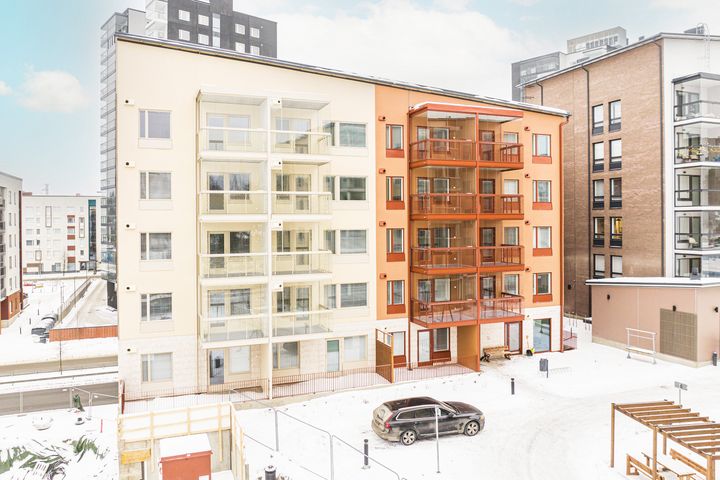 Asuntosäätiön asumisoikeuskohde Aasianpiha 2 ja 6 Tampereen Hervannassa.