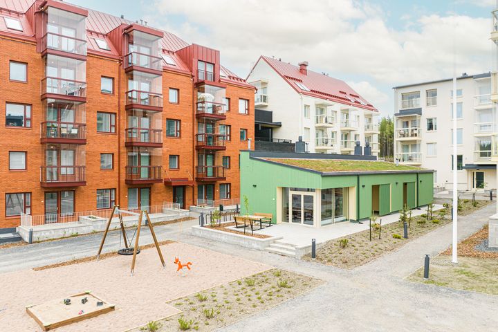 Asuntosäätiön Kangasalla sijaitseva asumisoikeuskohde Mossin puistokatu 26.