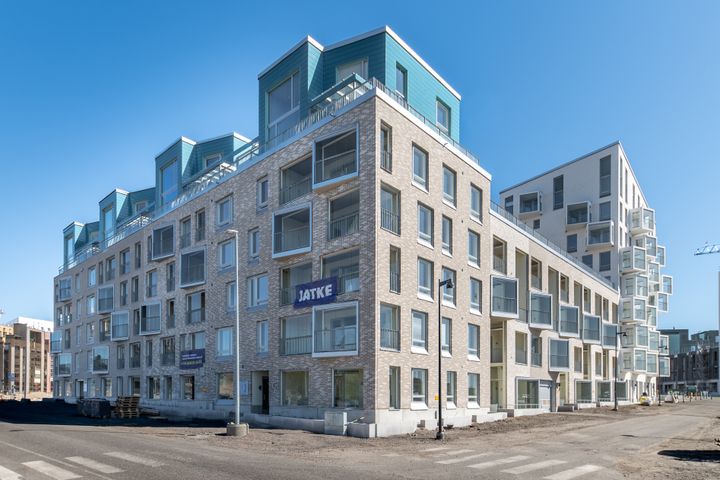 Saaristolaivastonkatu 20 kuvattuna ulkopuolelta.