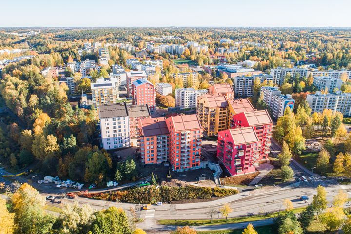 Asuntosäätiön asumisoikeuskohde osoitteessa Kirstinharju 2, Espoo.
