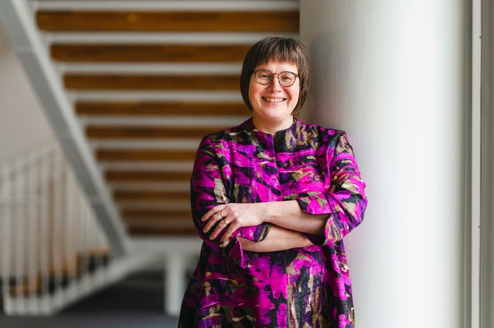 Suomen Yrittäjien liikenne- ja kaupunkipolitiikan asiantuntija Sini Puntanen. Kuva: Johanna Erjonsalo.