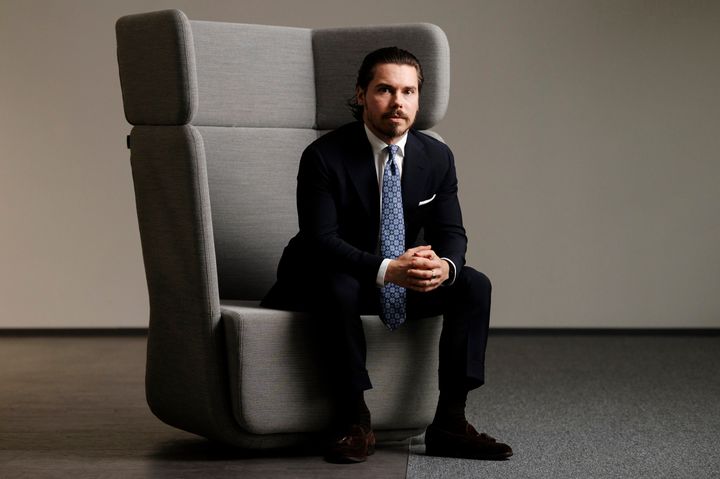 Suomen Yrittäjien johtaja Atte Rytkönen-Sandberg. Valokuvaaja: Johanna Erjonsalo