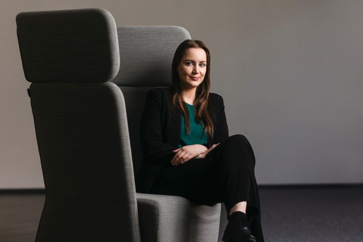 Asiantuntija Marianne Ruusunhelmi Suomen Yrittäjistä. Kuva: Jetro Stavén