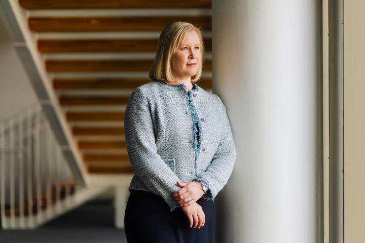 Suomen Yrittäjien asiantuntija Sanna Lempiäinen. Kuva: Johanna Erjonsalo.