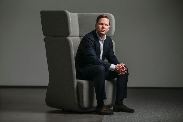 Suomen Yrittäjien asiantuntija Niko Nurmela. Kuva: Johanna Erjonsalo.