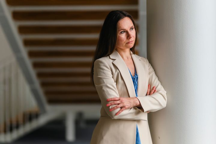 Suomen Yrittäjien johtaja, pääekonomisti Päivi Puonti. Kuva: Johanna Erjonsalo.