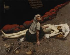 Akseli Gallen-Kallela: Lemminkäinens moder (1897). Finlands Nationalgalleri / Konstmuseet Ateneum. Antells samlingen. Foto: Finlands Nationalgalleri / Hannu Pakarinen