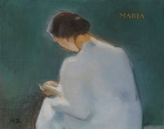 Helene Schjerfbeck: Maria (1909). Kansallisgalleria / Ateneumin taidemuseo. Kuva: Kansallisgalleria / Hannu Aaltonen.