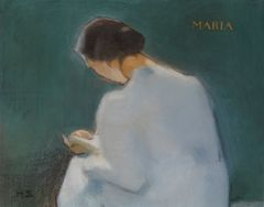 Helene Schjerfbeck: Maria (1909). Finlands Nationalgalleri / Konstmuseet Ateneum. Foto: Finlands Nationalgalleri / Hannu Aaltonen.