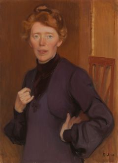 Eero Järnefelt: Portrait of Tekla Hultin (1905). Finnish National Gallery / Ateneum Art Museum, Antell collection.