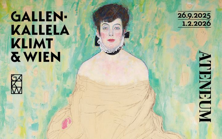 Gustav Klimt: Amalie Zuckerkandl (1917/1918), yksityiskohta. 1988 Widmung Vita & Güstav Künstler. Belvedere, Wien. Kuva: Johannes Stoll / Belvedere, Wien.