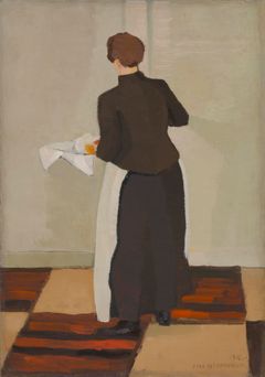Eero Nelimarkka: Fröken Kekäläinen (1916). Finlands Nationalgalleris samling / Konstmuseet Ateneum. Bild: Finlands Nationalgalleri / Hannu Pakarinen.