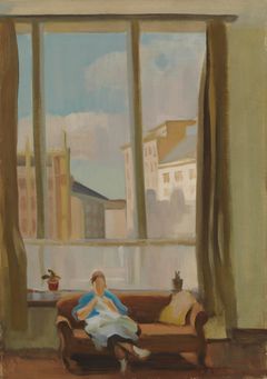 Eero Nelimarkka: Från ateljén (1940). Finlands Nationalgalleris samling / Konstmuseet Ateneum, samling Ahlström. Foto: Finlands Nationalgalleri / Hannu Pakarinen.