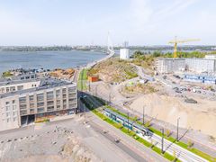Laajasalossa aloitettiin uuden raitiotieyhteyden koeajot viime viikolla.