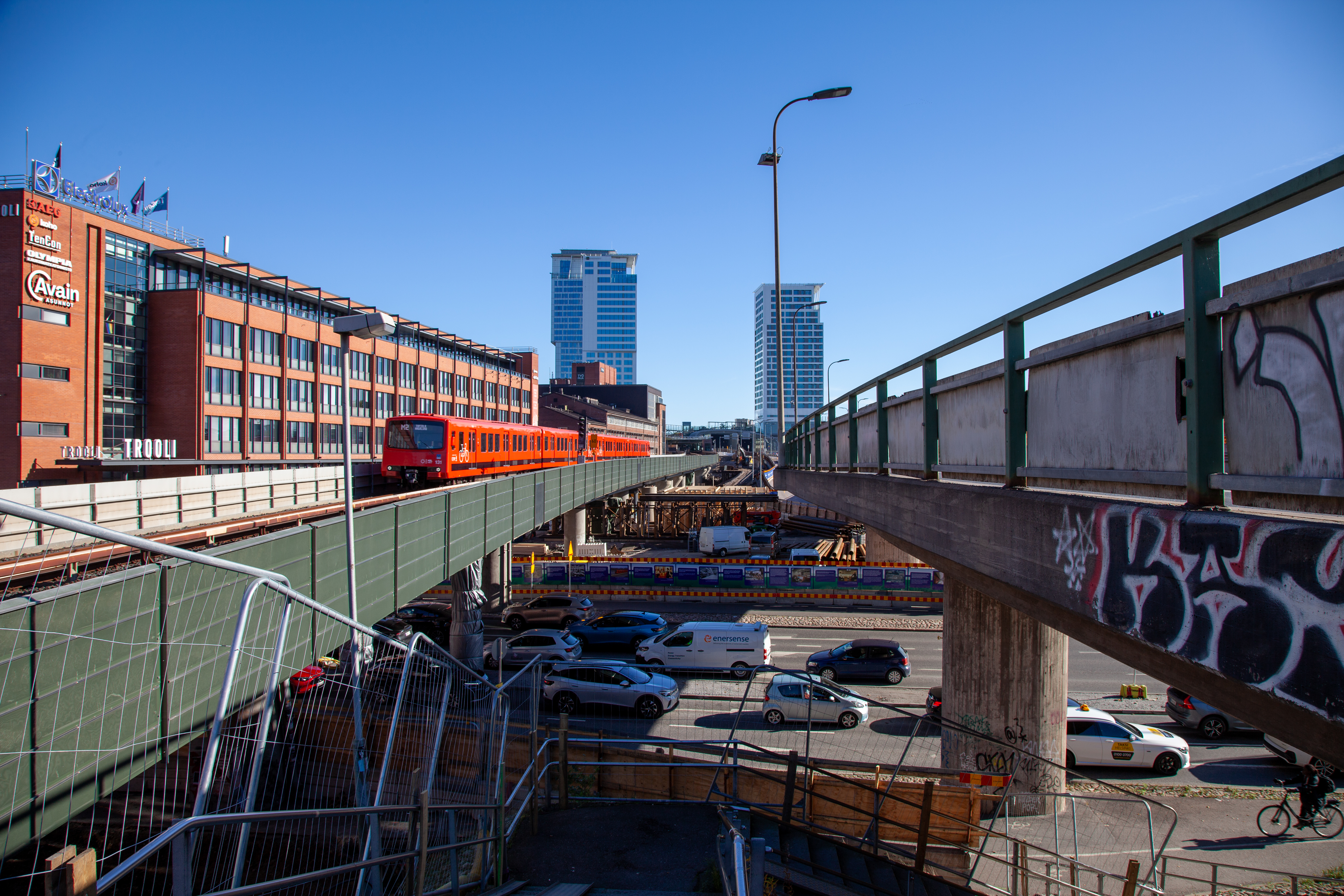 Junatien metrosiltahanke sai kunniamaininnan katutyömaakilpailussa