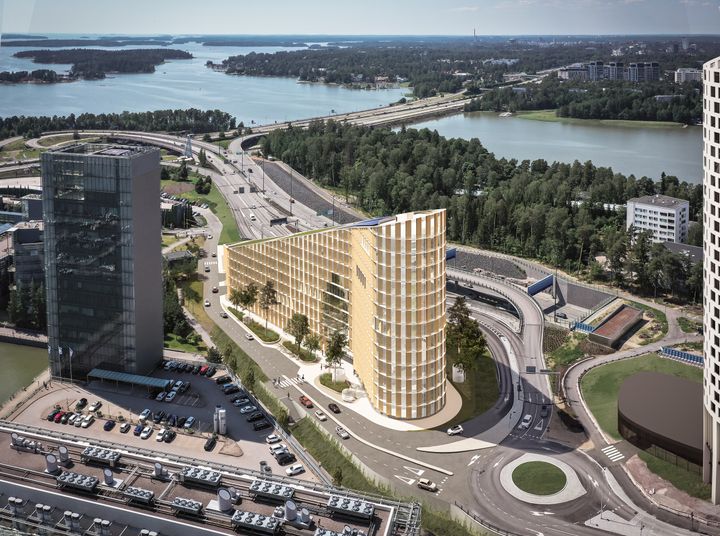 Keilaniemen Portti -havainnekuva
